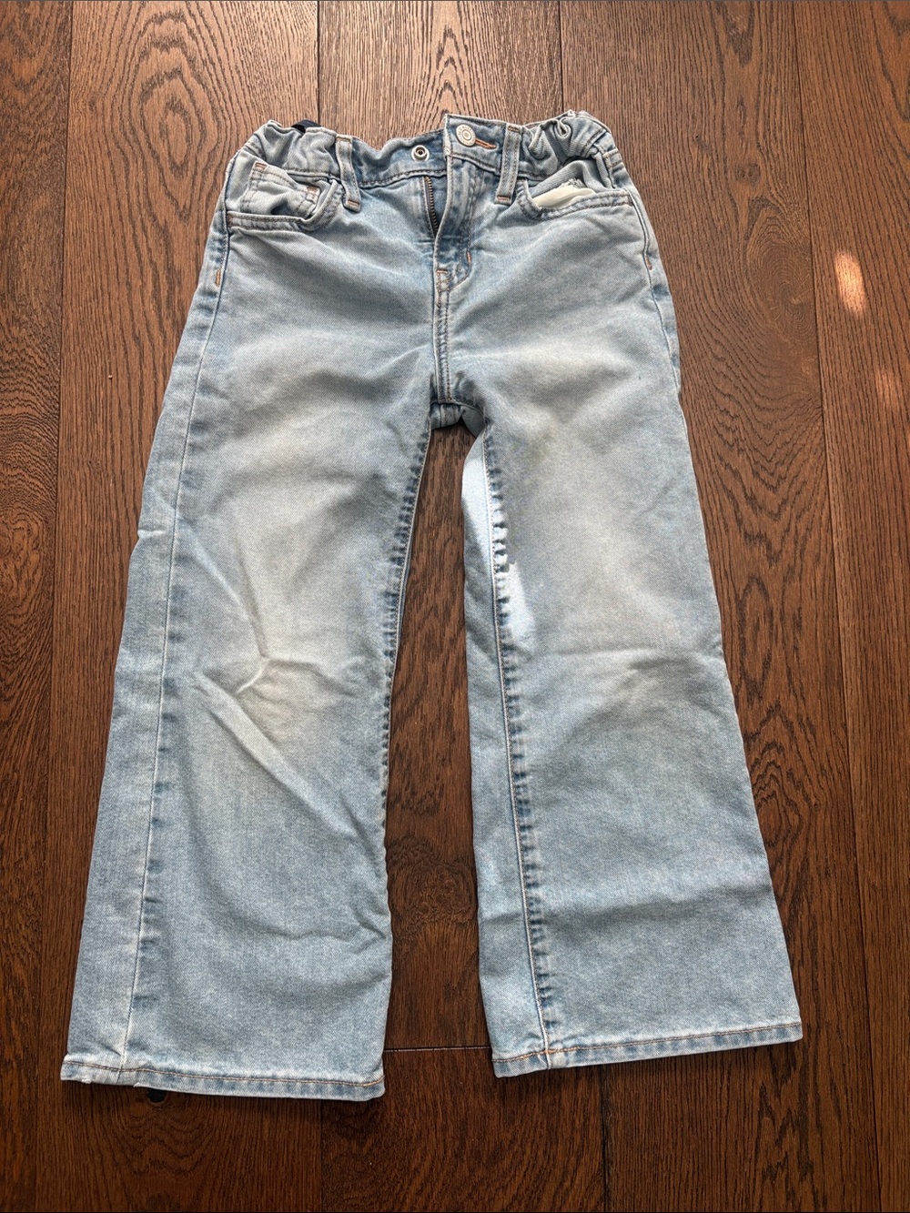 Old Navy Light Wash Wide-Leg kids Jeans